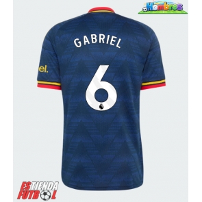 Arsenal Gabriel Magalhaes #6 Segunda Equipación 2026-27 Manga Corta